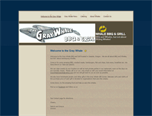 Tablet Screenshot of graywhalebbq.com